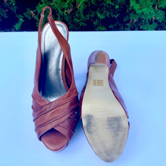 Sling back platform sandals - Picture 2 of 2